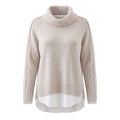 BROCHU WALKER LAYERED SWEATER - SIZE L