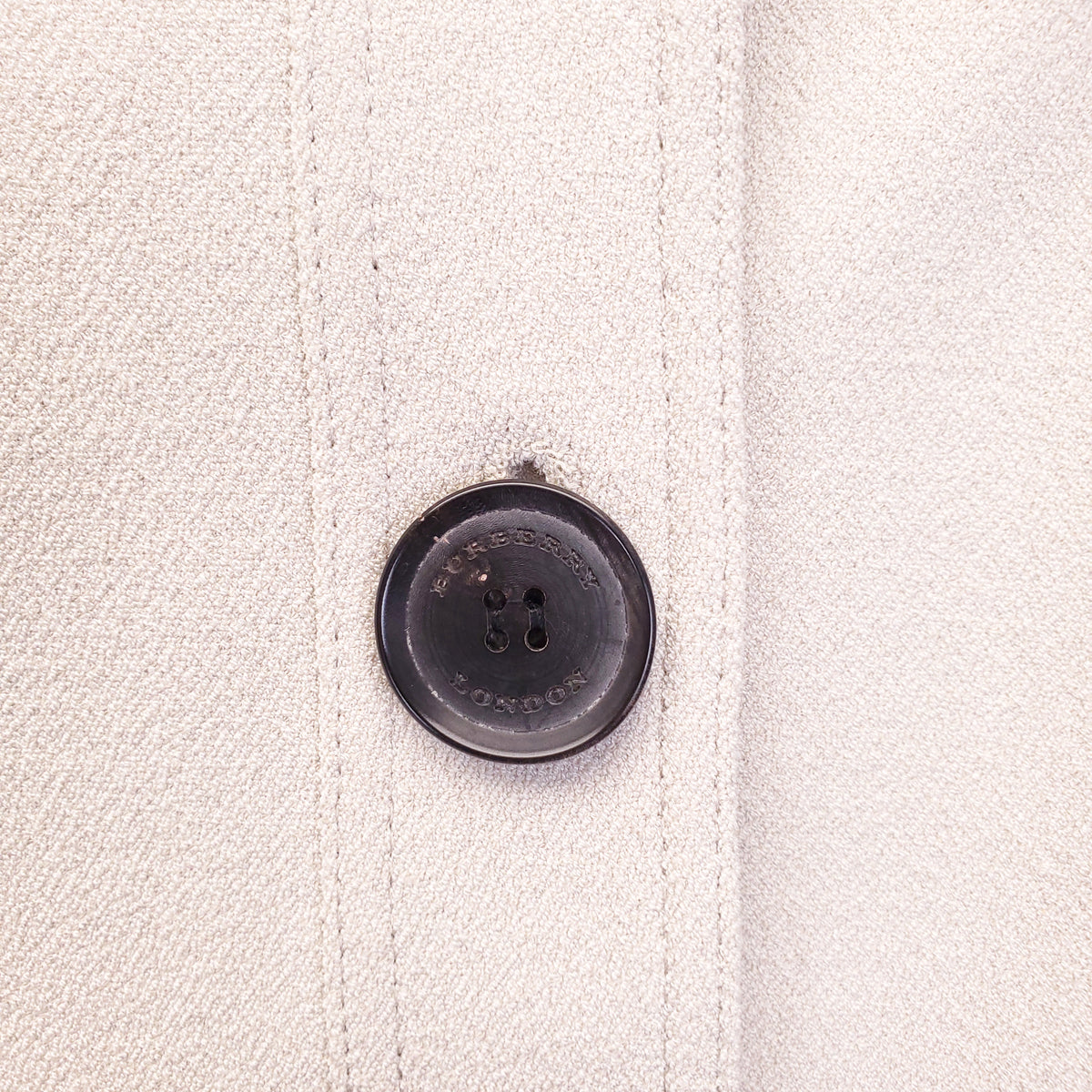 BURBERRY BLAZER JACKET WITH FRILL DETAIL - SIZE 10