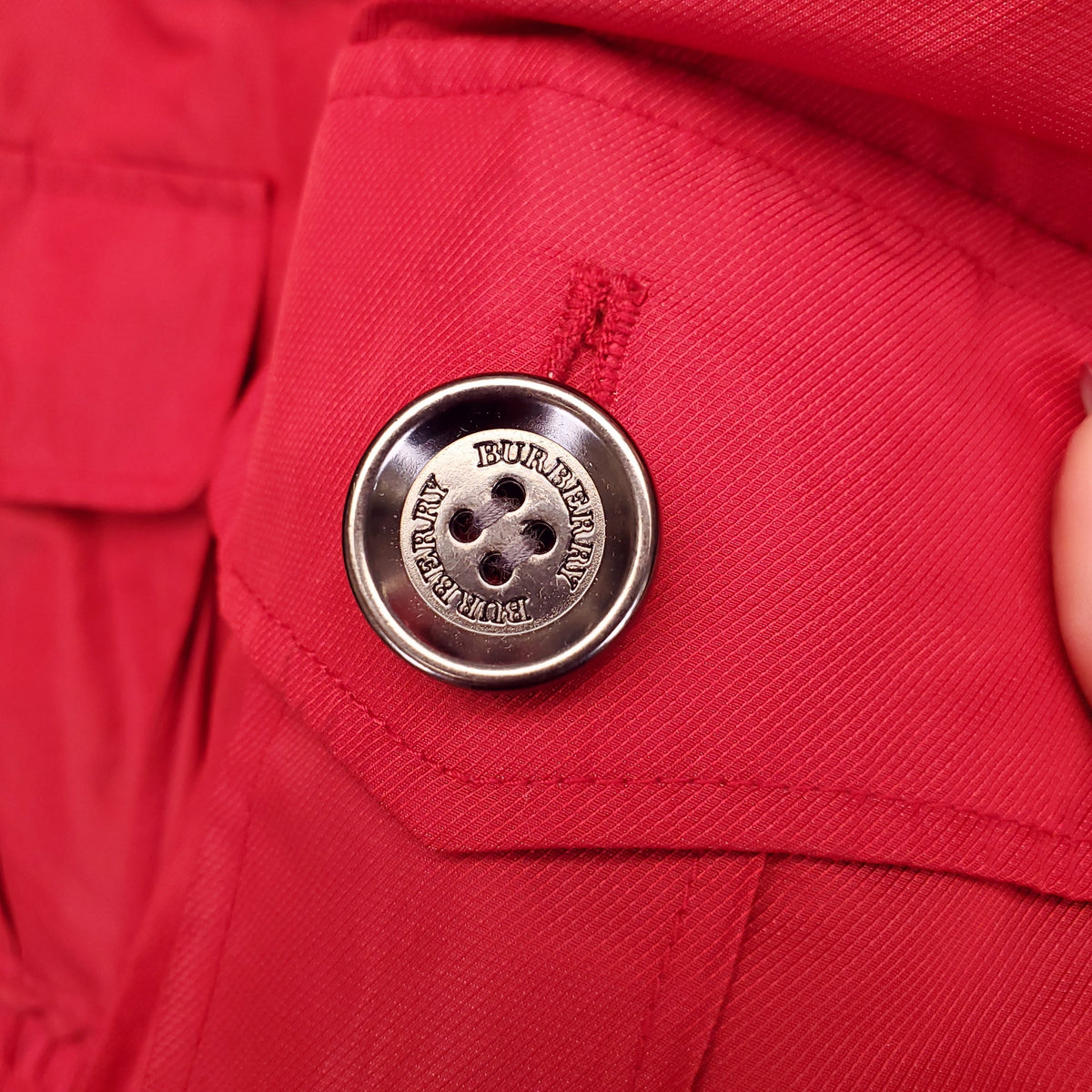 BURBERRY BRIT RED BOMBER JACKET- SIZE 4
