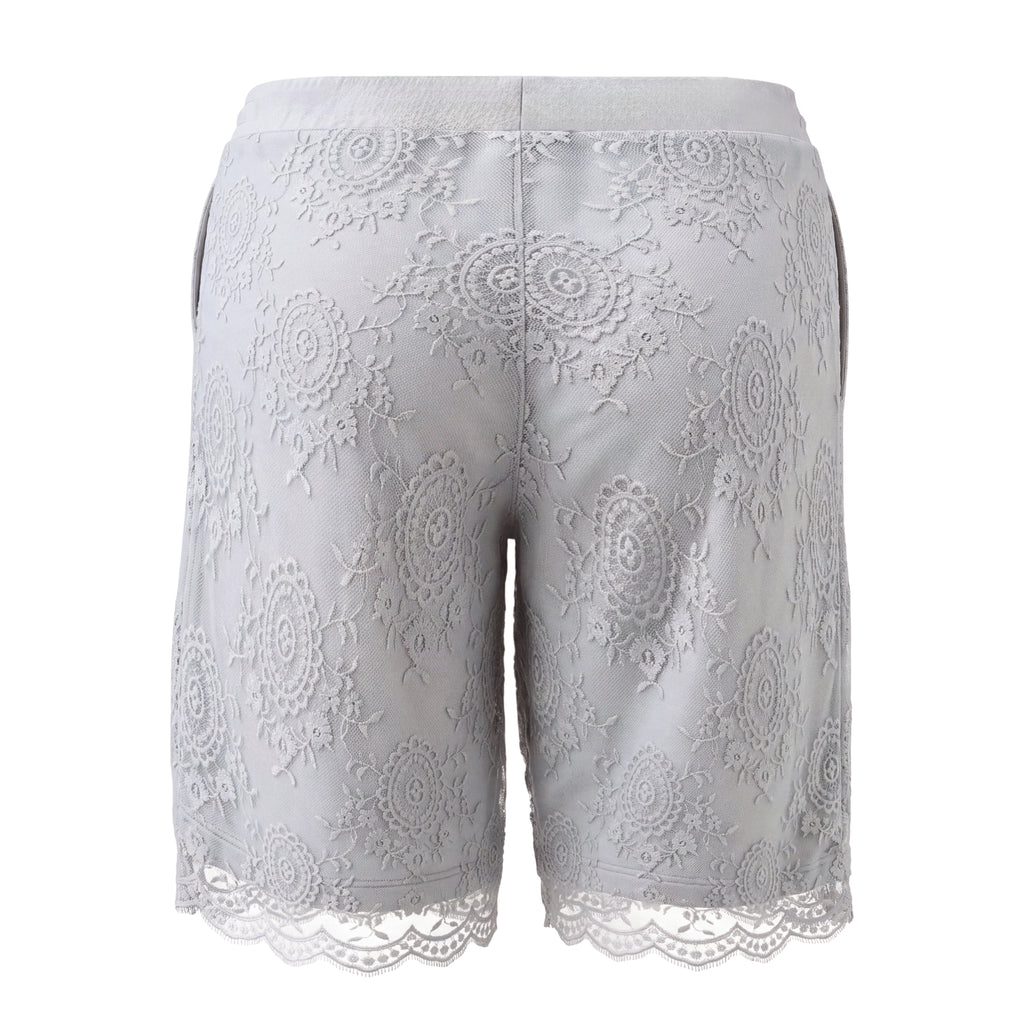 BURBERRY CHANTILLY LACE SHORTS - SIZE XL