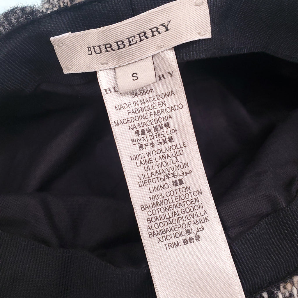 BURBERRY WOOL CAP - SIZE S