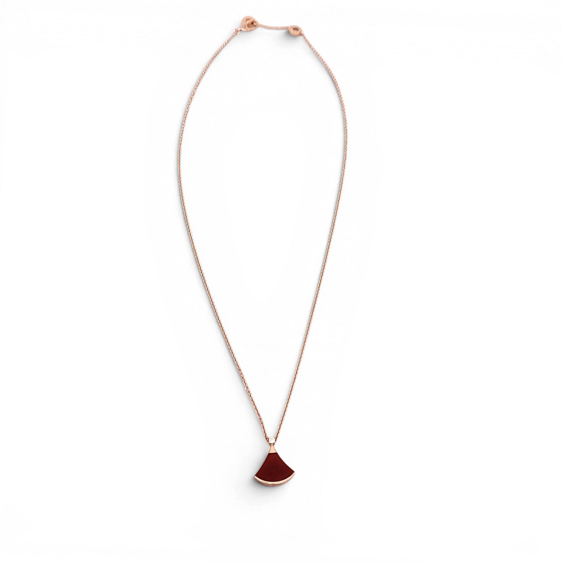 BVLGARI RED DIVAS' DREAM DIAMOND NECKLACE