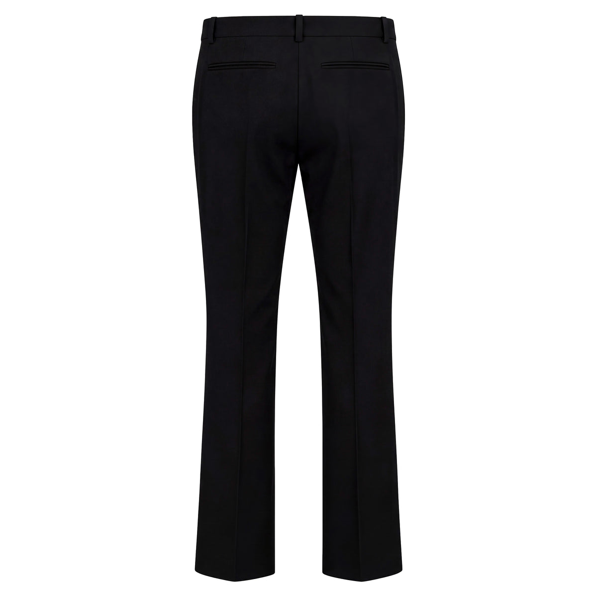VERSACE WOOL - BLEND FORMAL TROUSERS WITH GOLD MEDUSA BUTTONS - SIZE 40