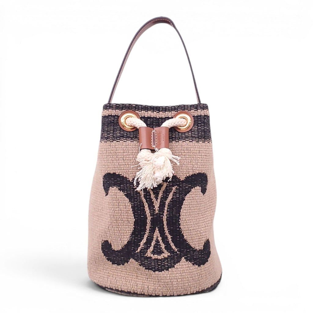 CELINE 2022 TEEN TRIOMPHE CABAS BUCKET BAG