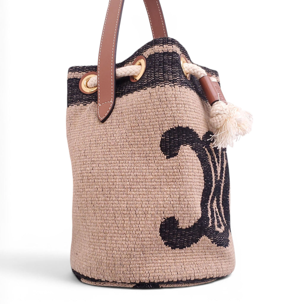 CELINE 2022 TEEN TRIOMPHE CABAS BUCKET BAG