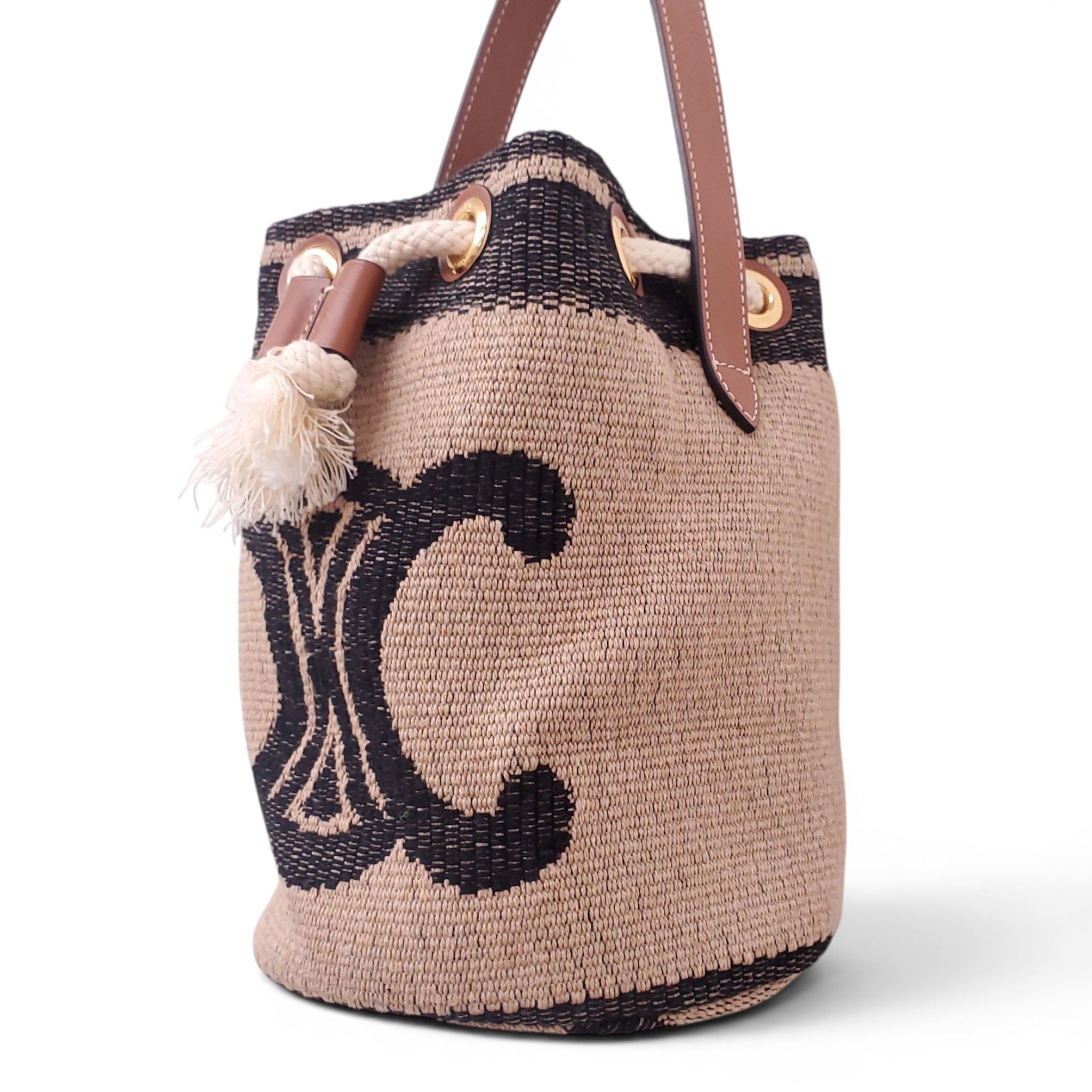 CELINE 2022 TEEN TRIOMPHE CABAS BUCKET BAG