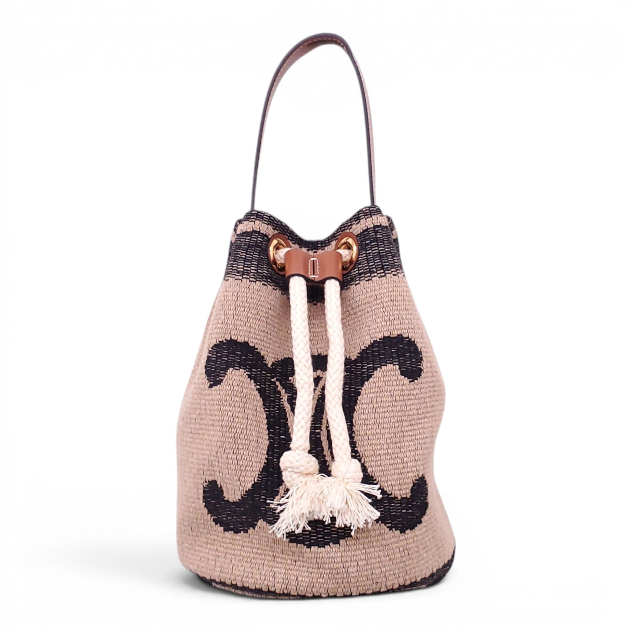 CELINE 2022 TEEN TRIOMPHE CABAS BUCKET BAG