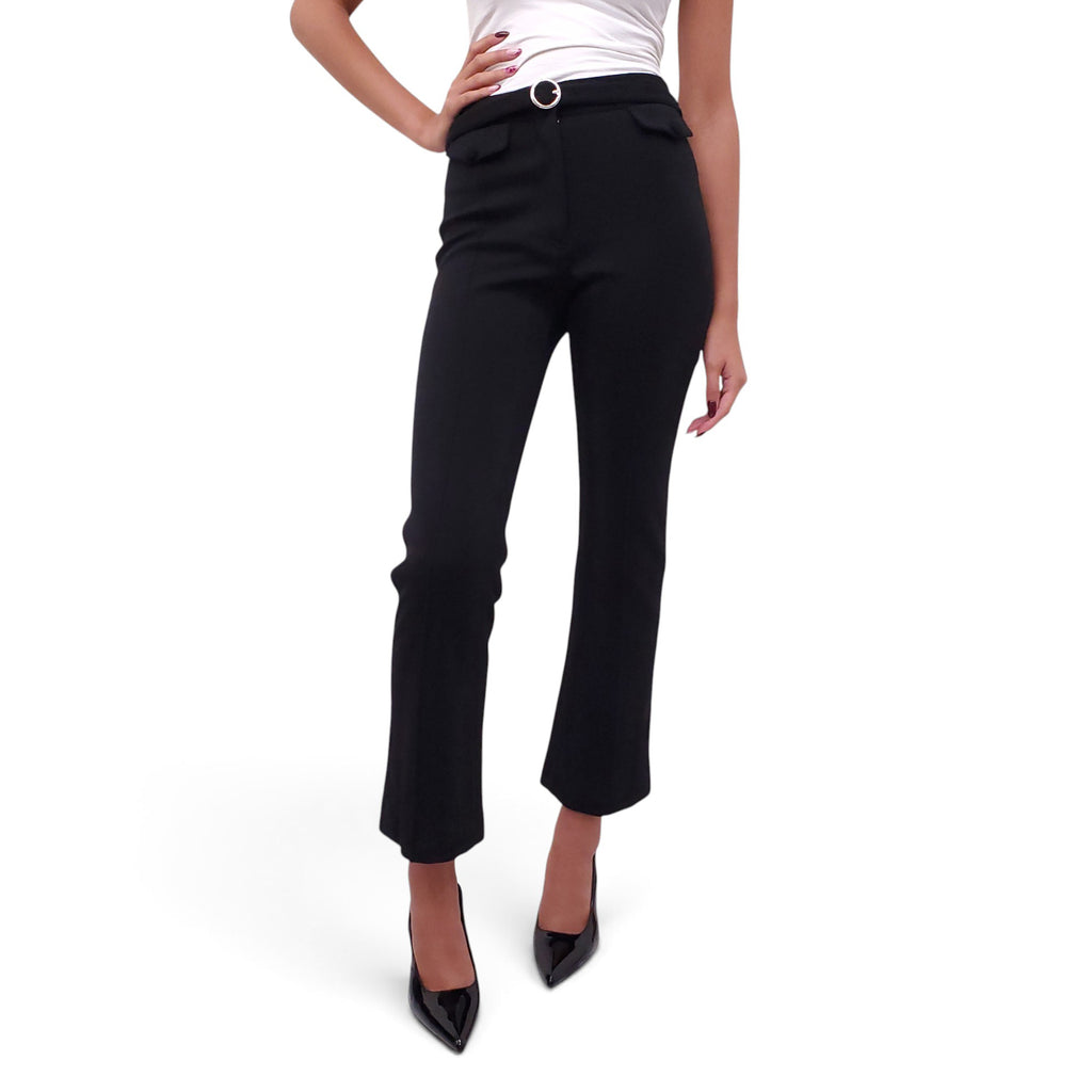 CELINE BLACK TROUSERS - SIZE 36