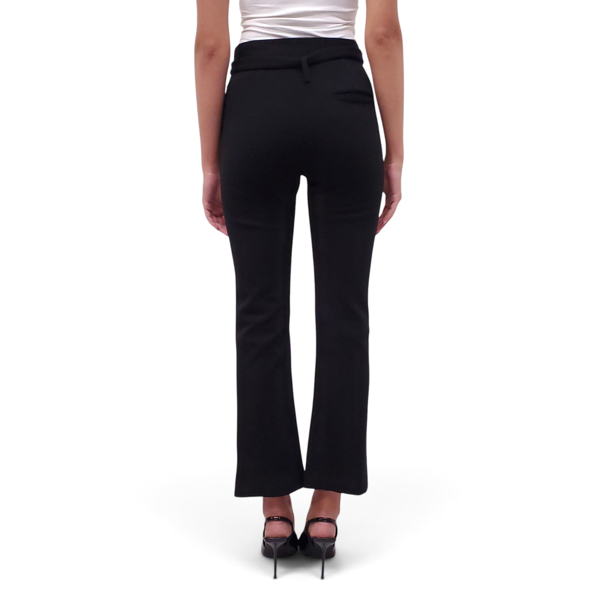 CELINE BLACK TROUSERS - SIZE 36