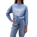 CELINE BLUE LOGO SWEATSHIRT - SIZE XS