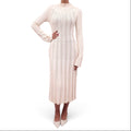 CELINE CREAM SWEATER DRESS - SIZE XS