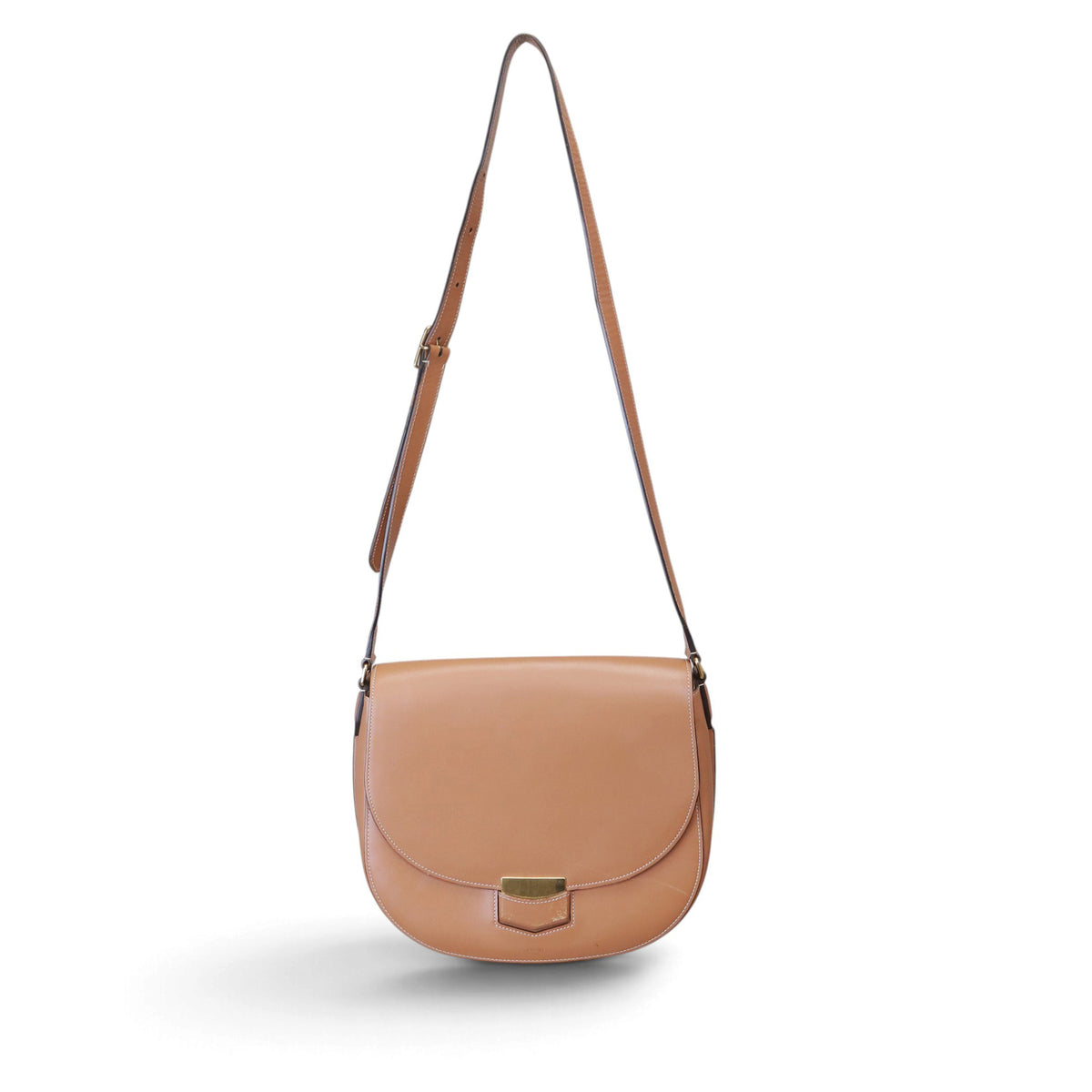 CELINE LEATHER TROTTEUR MEDIUM