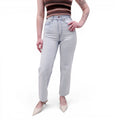 CELINE  MARGARET JEANS IN ANGLAIS RINSE WASH DENIM- SIZE 25