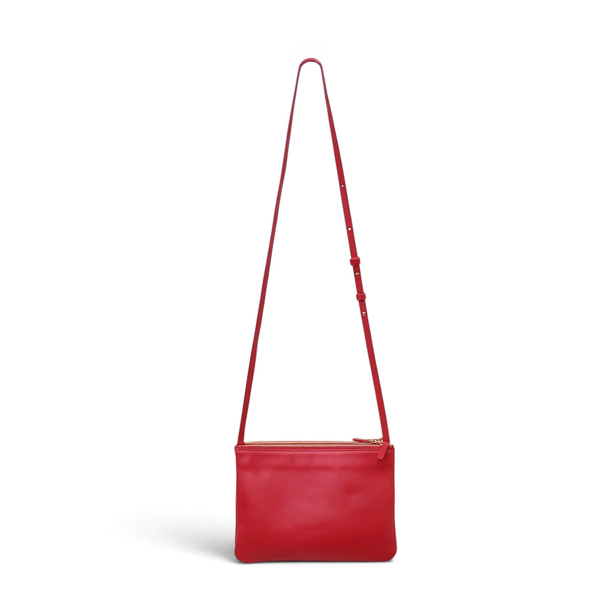 CELINE RED TRIO CROSSBODY BAG