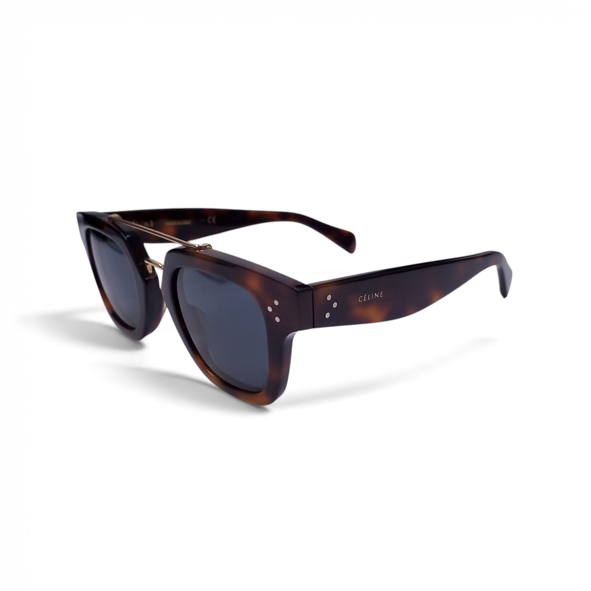 CELINE TORTOISE SHELL SUNGLASSES