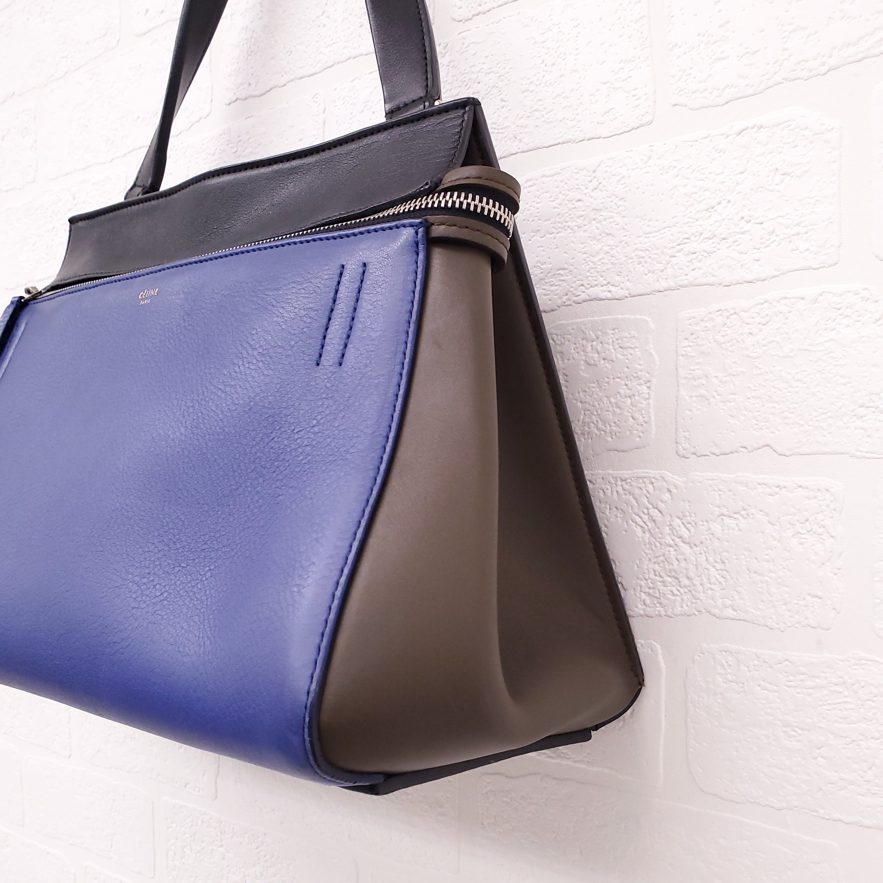 CELINE TRI-COLOUR MEDIUM EDGE BAG