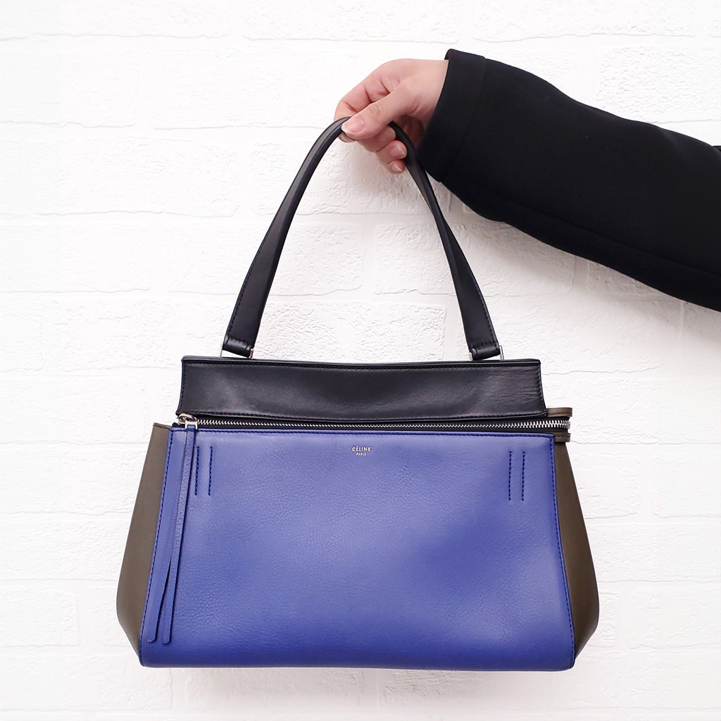 CELINE TRI-COLOUR MEDIUM EDGE BAG