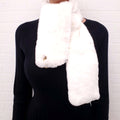 CELINE VINTAGE CREAM FUR STOLE