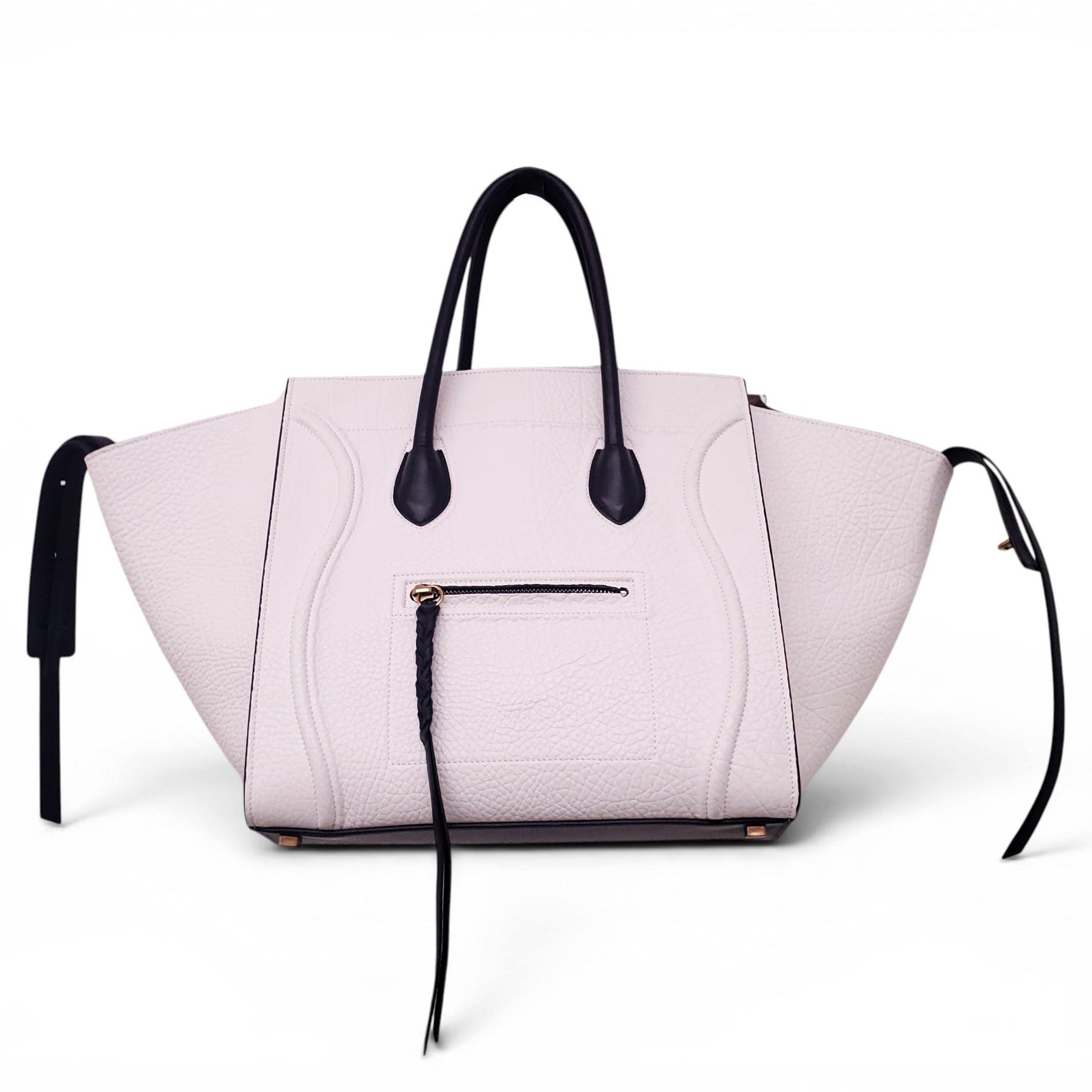 CELINE WHITE LUGGAGE BAG