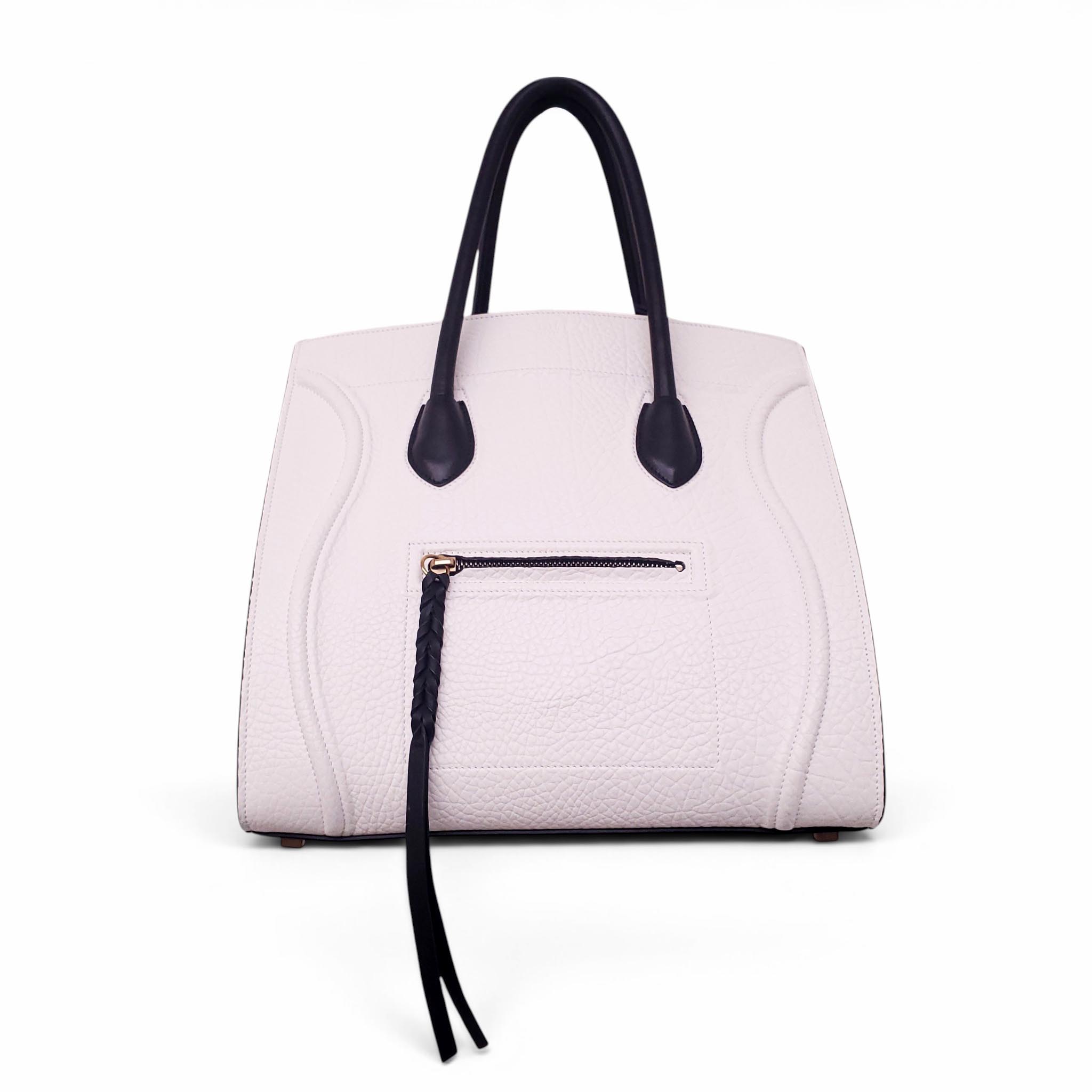 CELINE WHITE LUGGAGE BAG