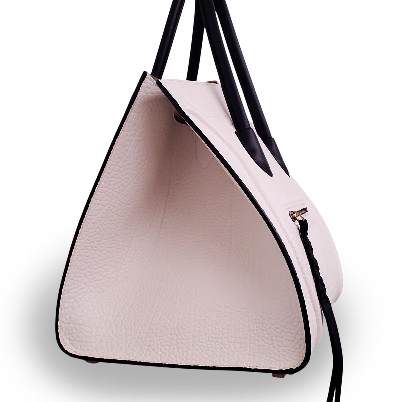 CELINE WHITE LUGGAGE BAG