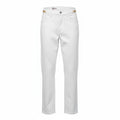 CELINE WHITE STRAIGHT LEG TRIOMPHE JEANS - SIZE 24