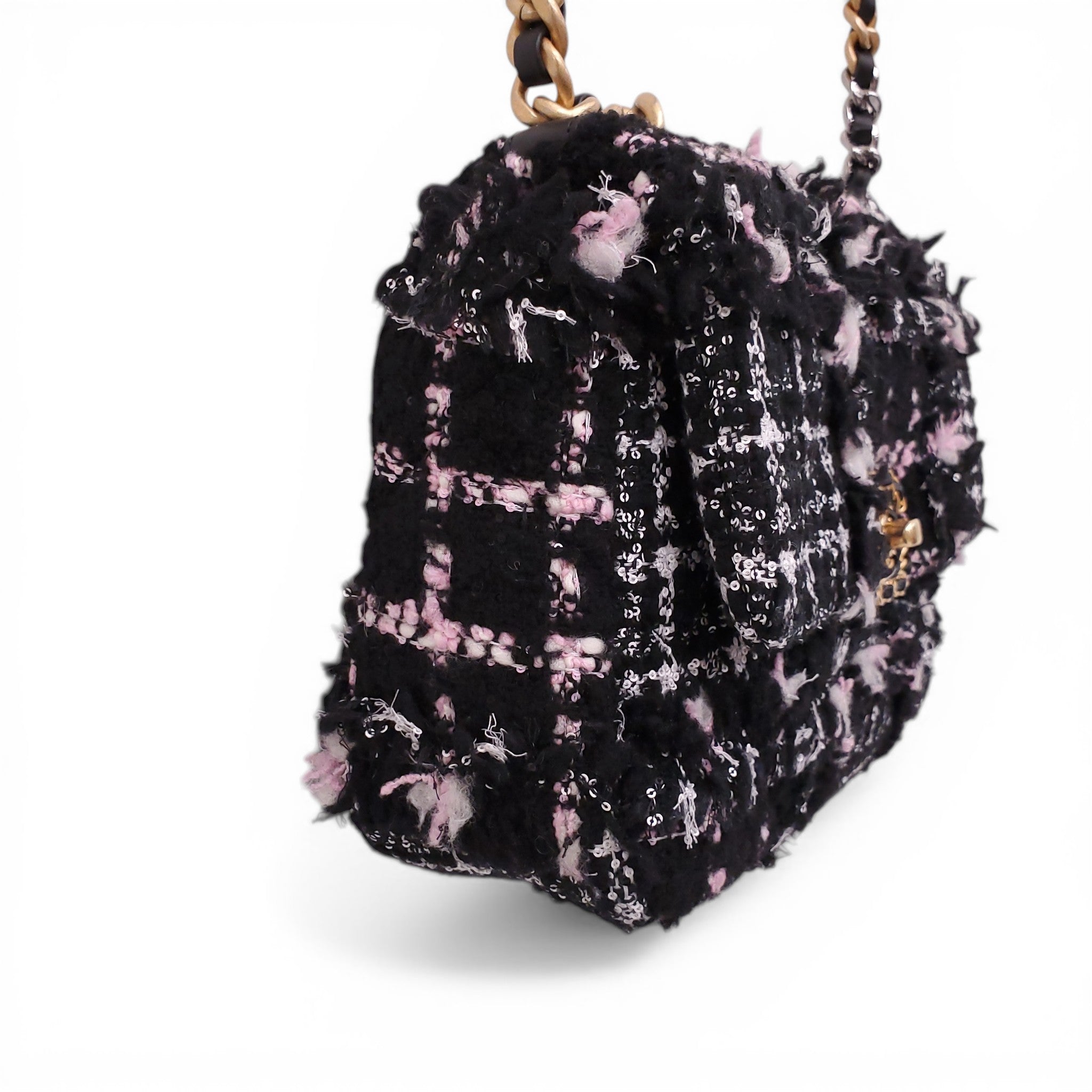CHANEL 19 TWEED FLAP BAG
