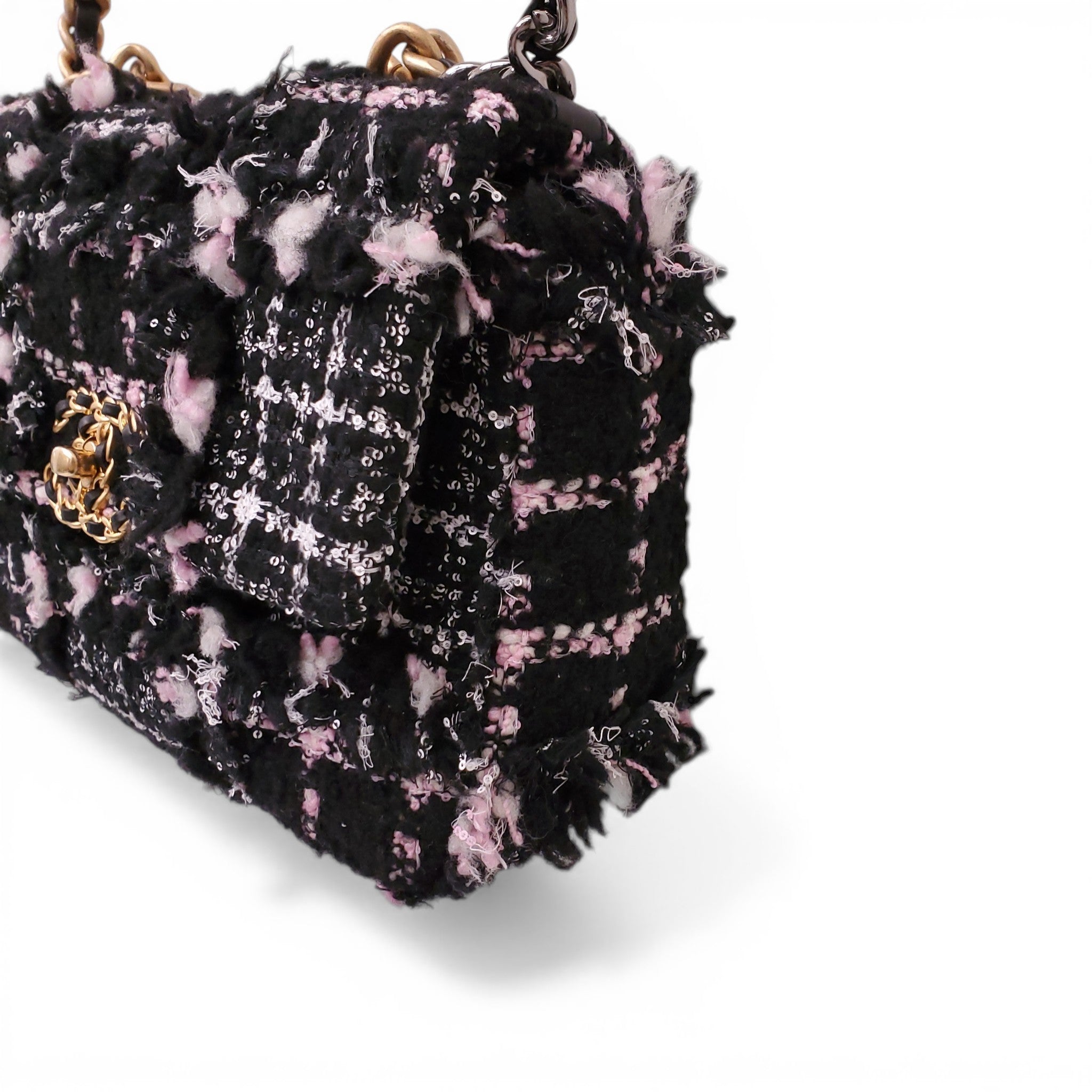 CHANEL 19 TWEED FLAP BAG