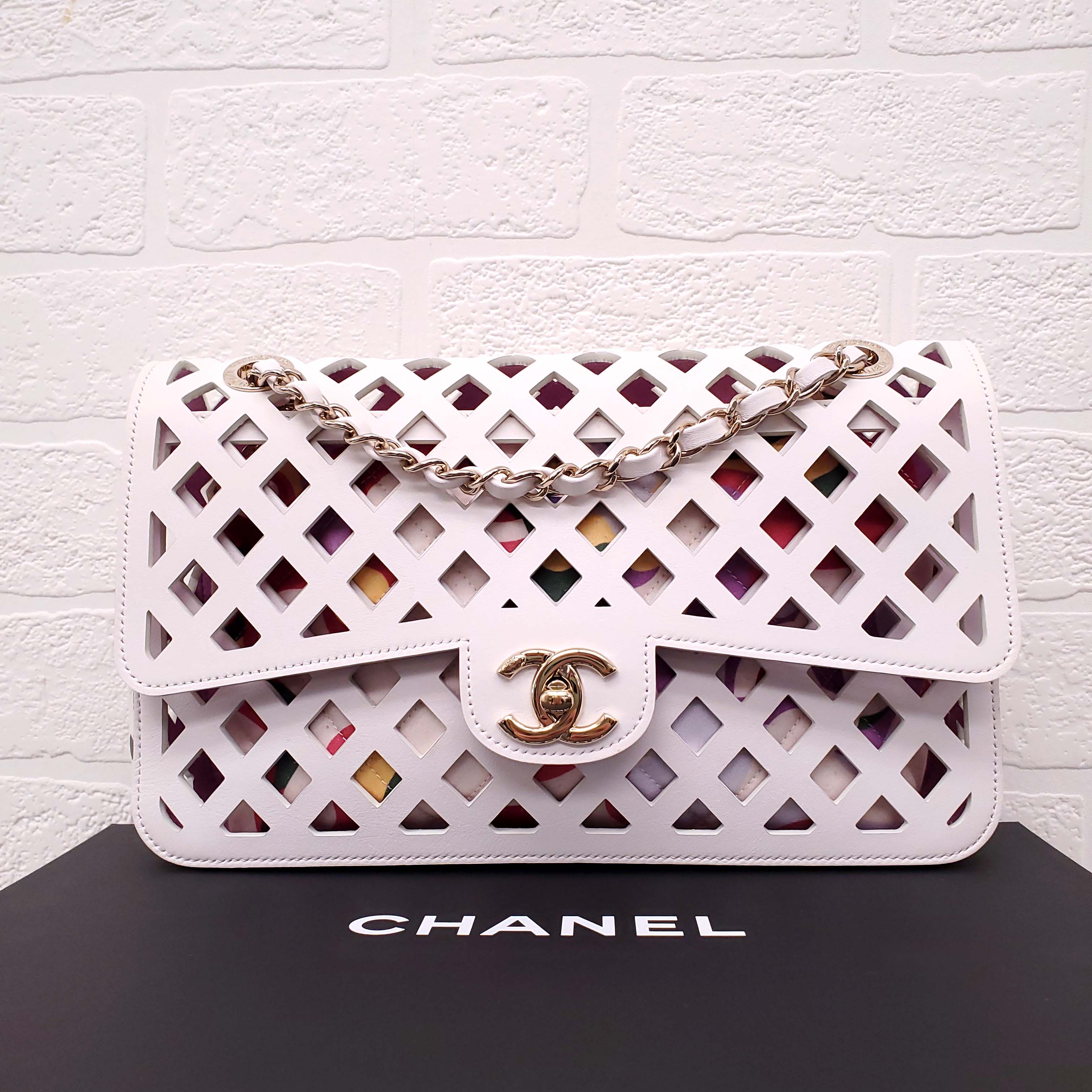 CHANEL 2021 SEE THROUGH FLAP BAG