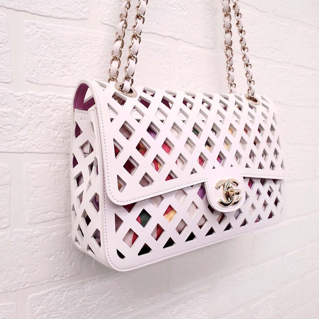 CHANEL 2021 SEE THROUGH FLAP BAG