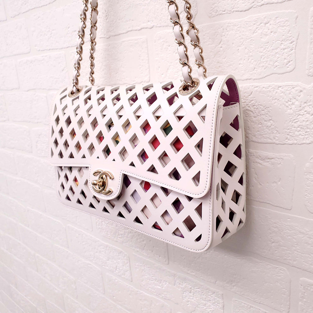 CHANEL 2021 SEE THROUGH FLAP BAG