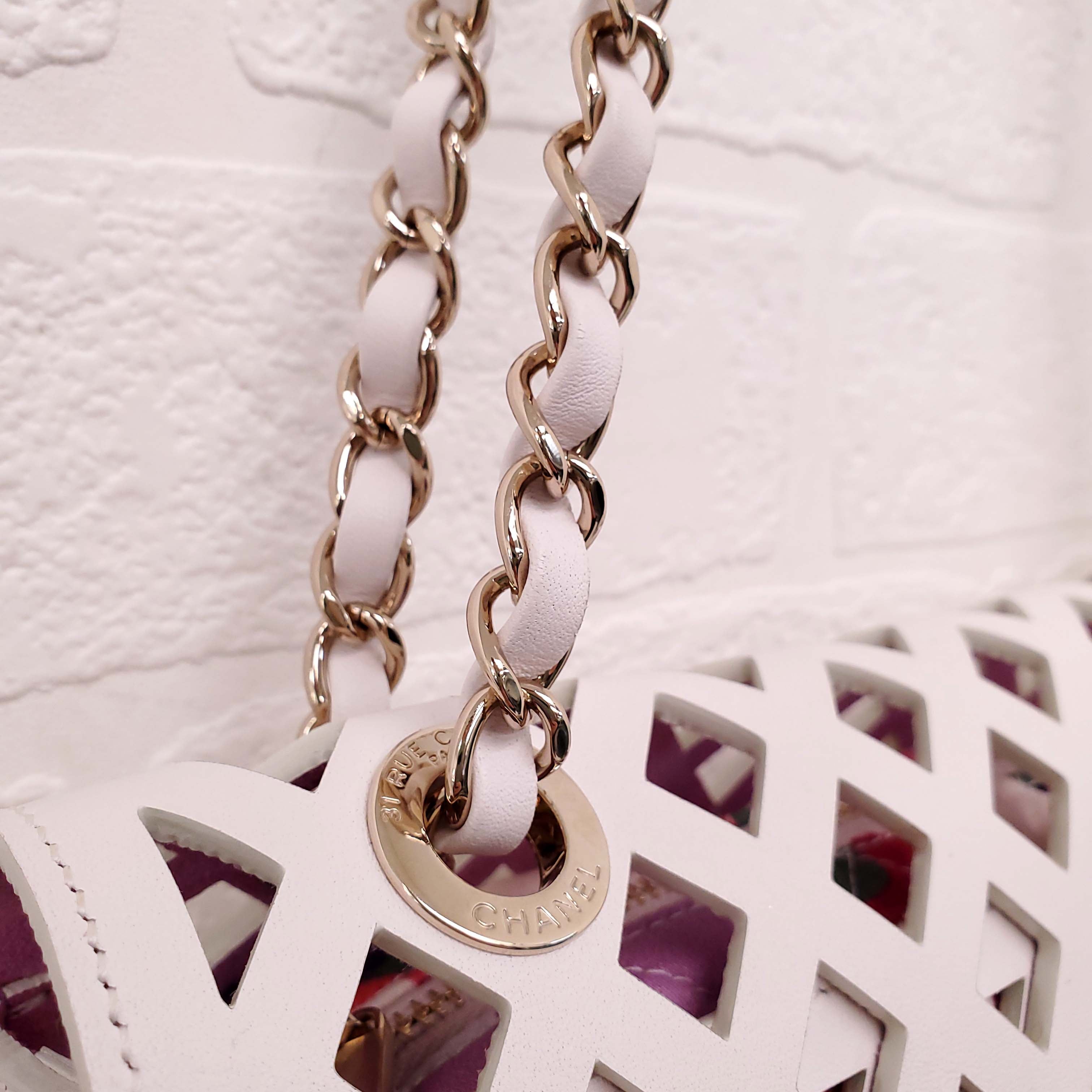 CHANEL 2021 SEE THROUGH FLAP BAG