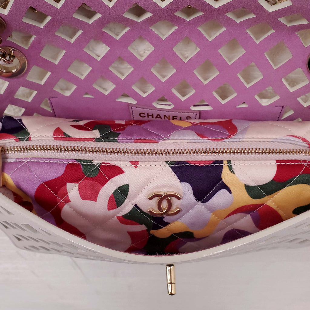 CHANEL 2021 SEE THROUGH FLAP BAG