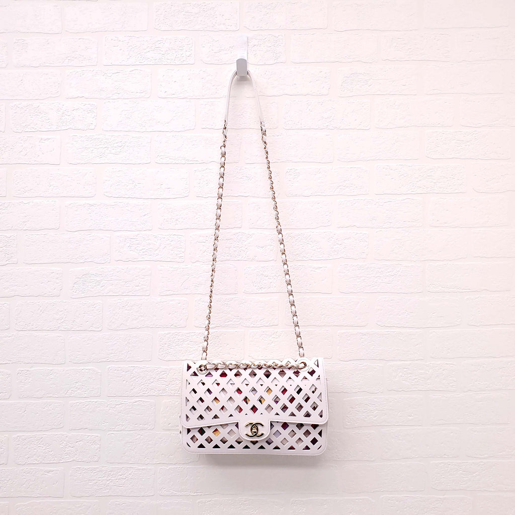 CHANEL 2021 SEE THROUGH FLAP BAG