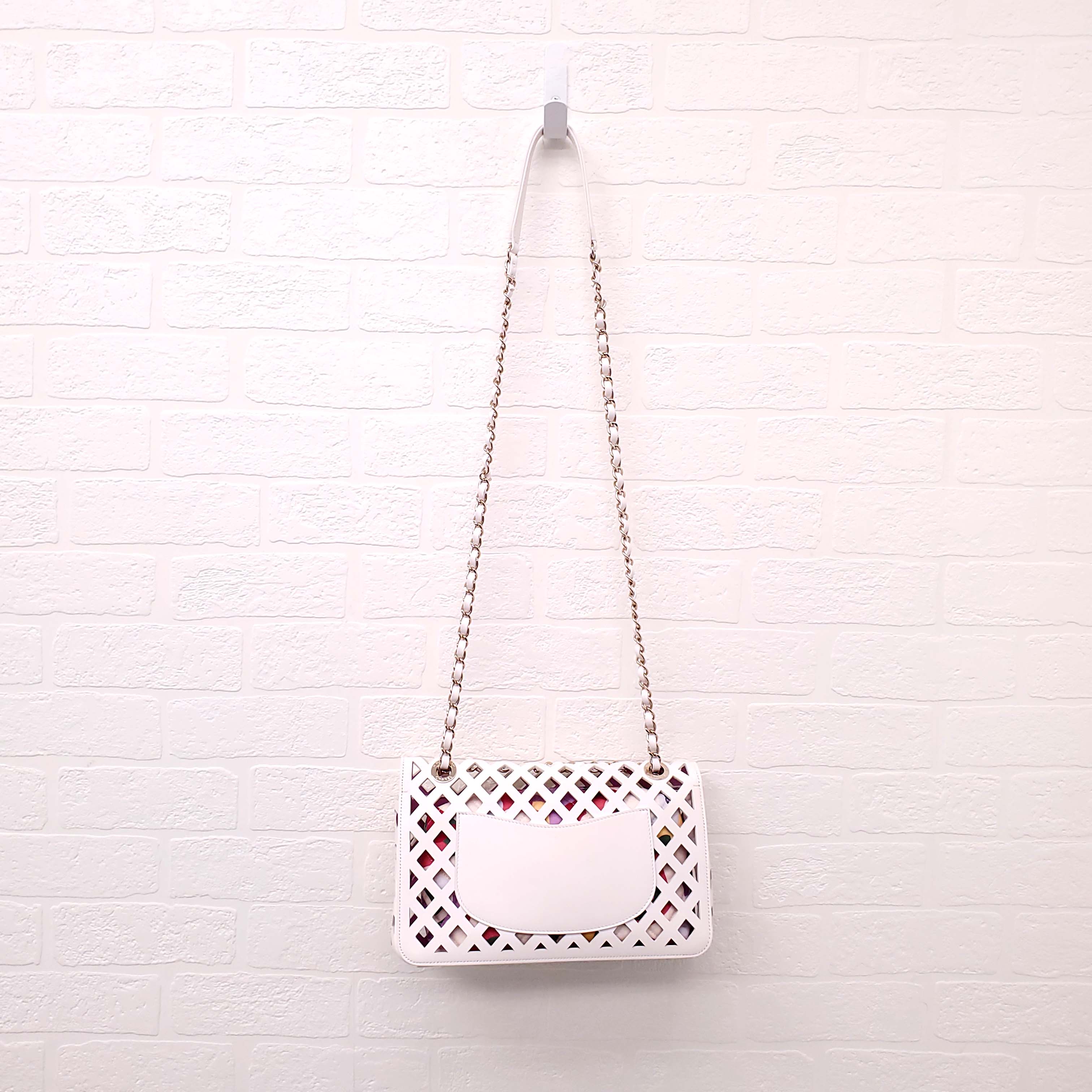 CHANEL 2021 SEE THROUGH FLAP BAG