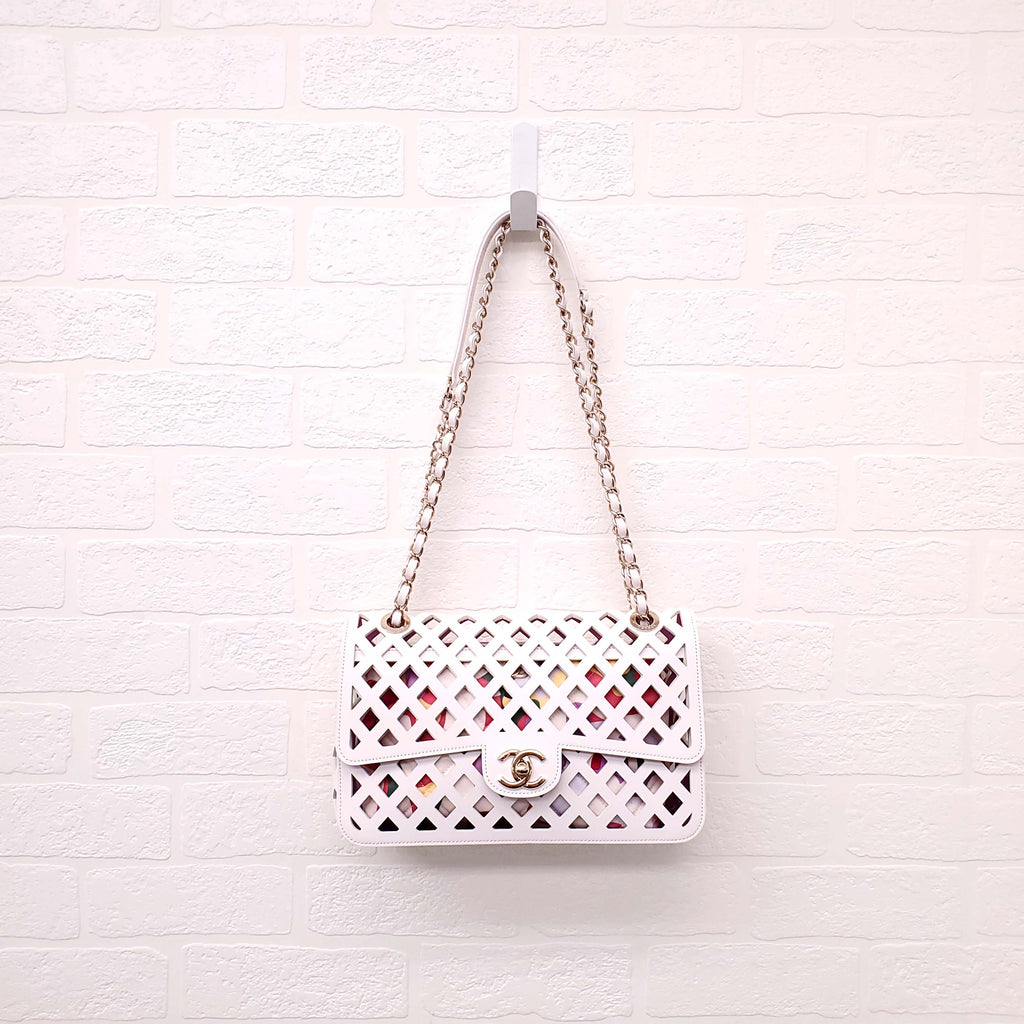 CHANEL 2021 SEE THROUGH FLAP BAG