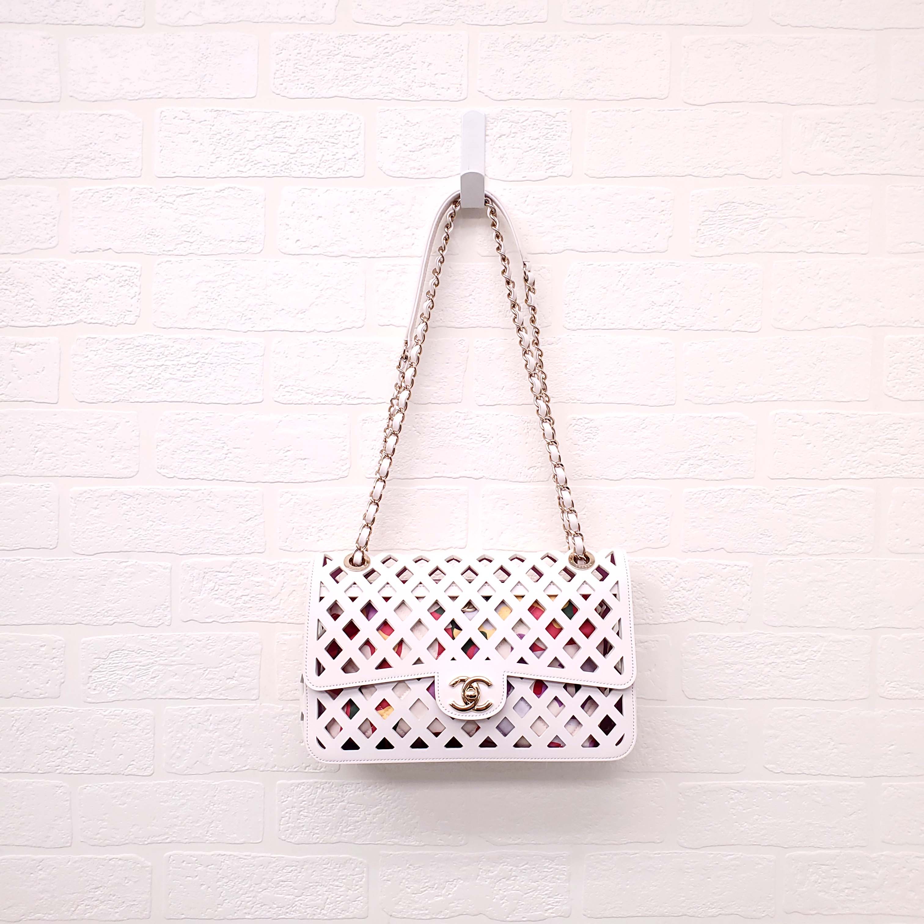 CHANEL 2021 SEE THROUGH FLAP BAG