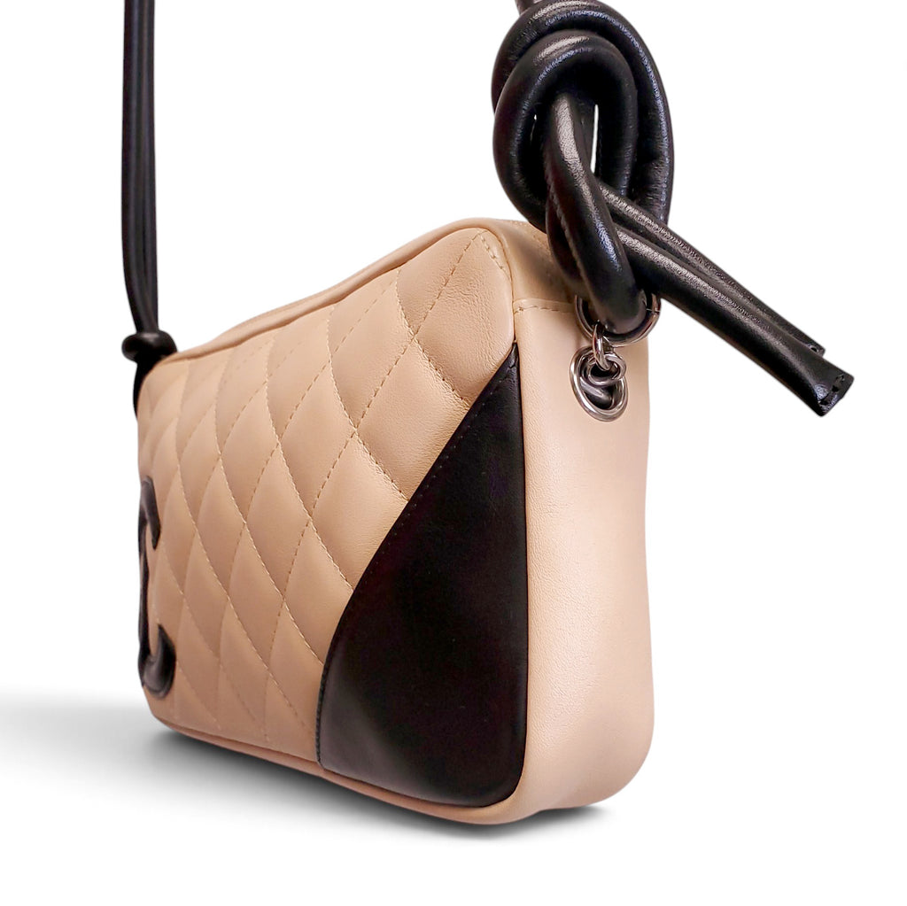 CHANEL BEIGE LIGNE CAMBON POCHETTE