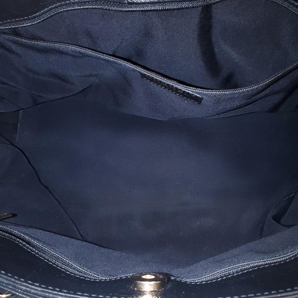 CHANEL BLACK CAVIAR EXECUTIVE TOTE BAG