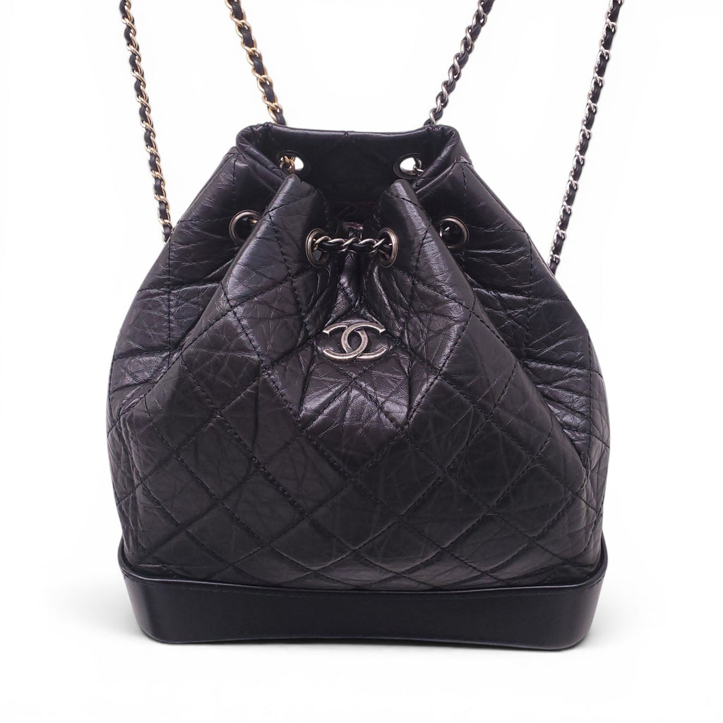 CHANEL BLACK GABRIELLE BACKPACK