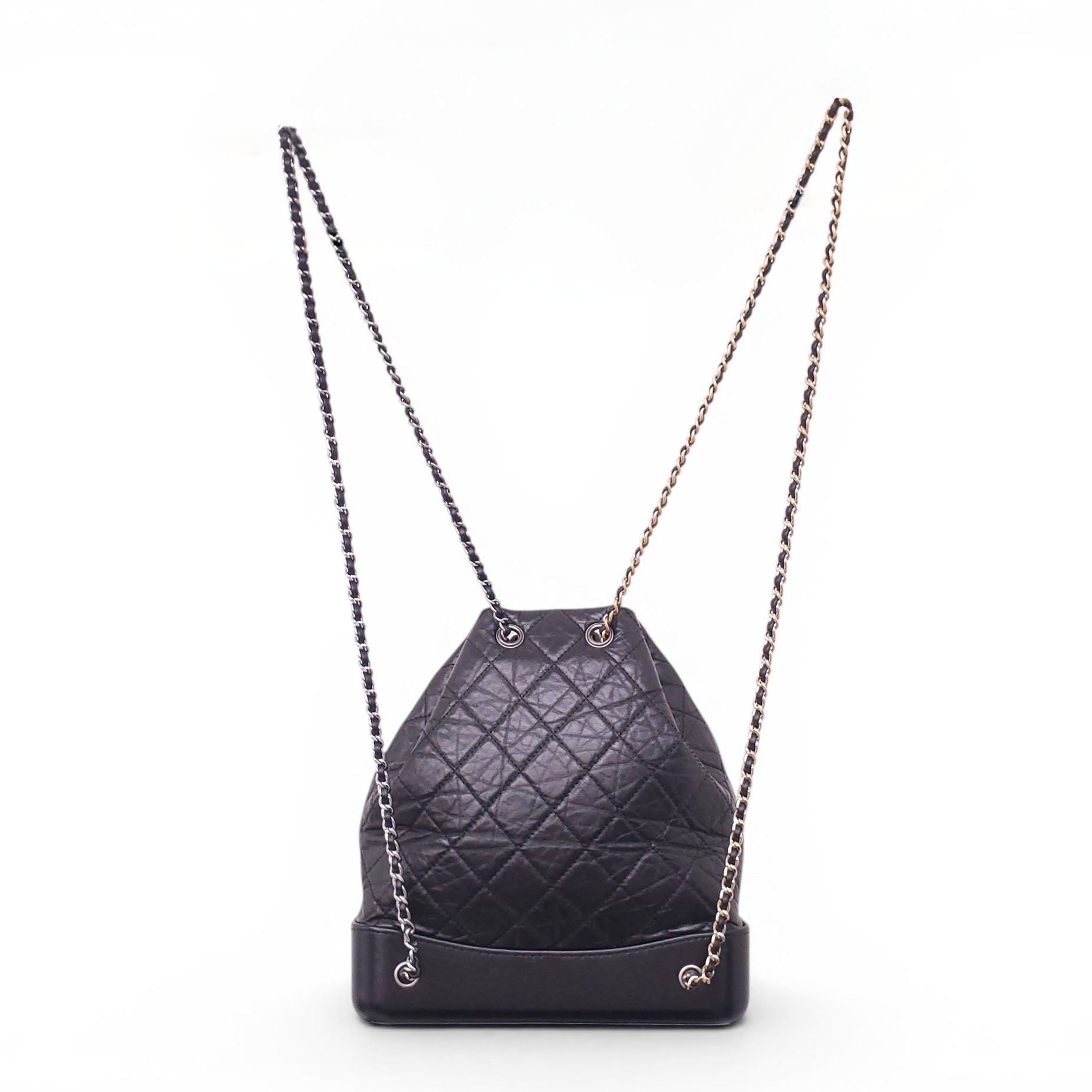 CHANEL BLACK GABRIELLE BACKPACK