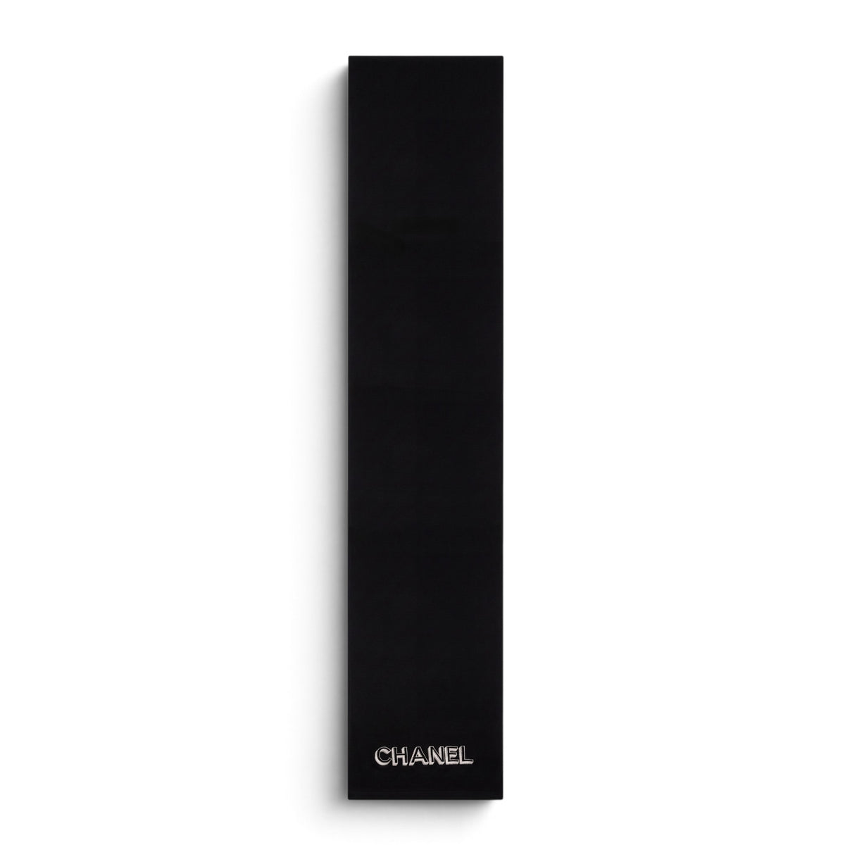CHANEL BLACK LOGO SCARF