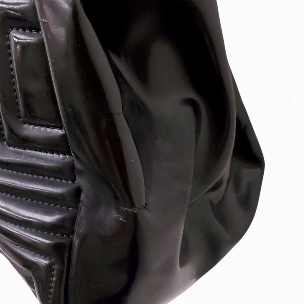 CHANEL BLACK PATENT PARIS-SHANGHAI COCO MING TOTE