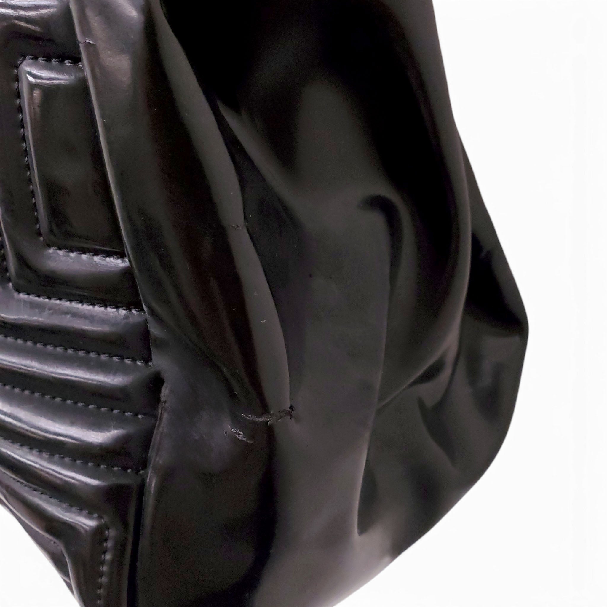 CHANEL BLACK PATENT PARIS-SHANGHAI COCO MING TOTE