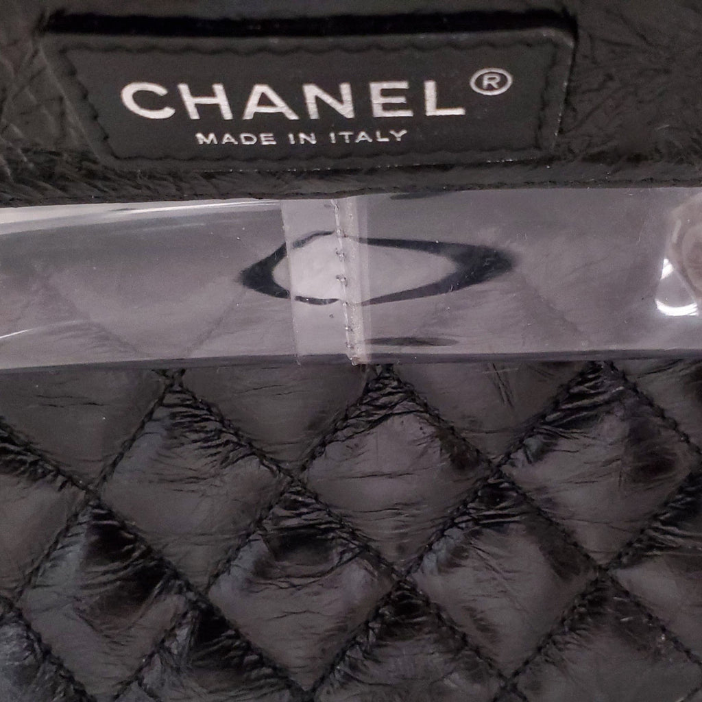 CHANEL BLACK PVC AQUARIUM BACKPACK