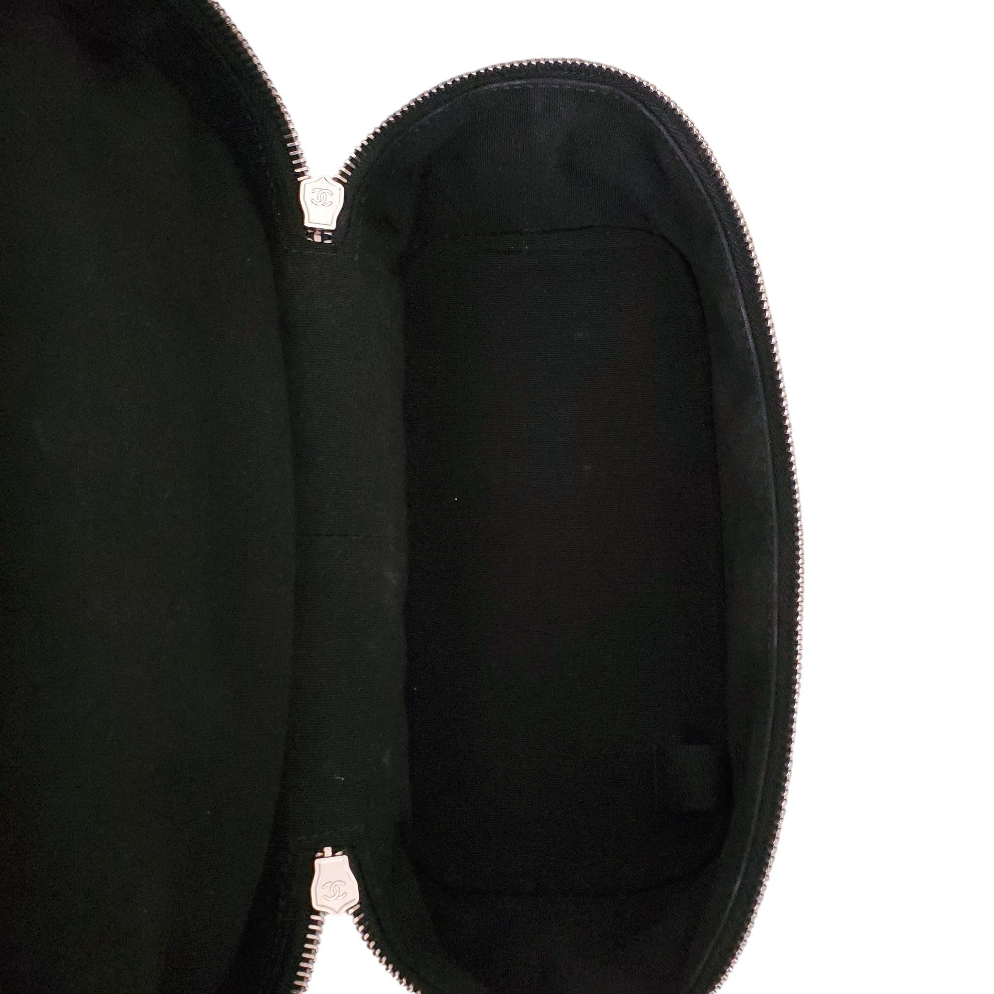 CHANEL BLACK PVC AQUARIUM BACKPACK