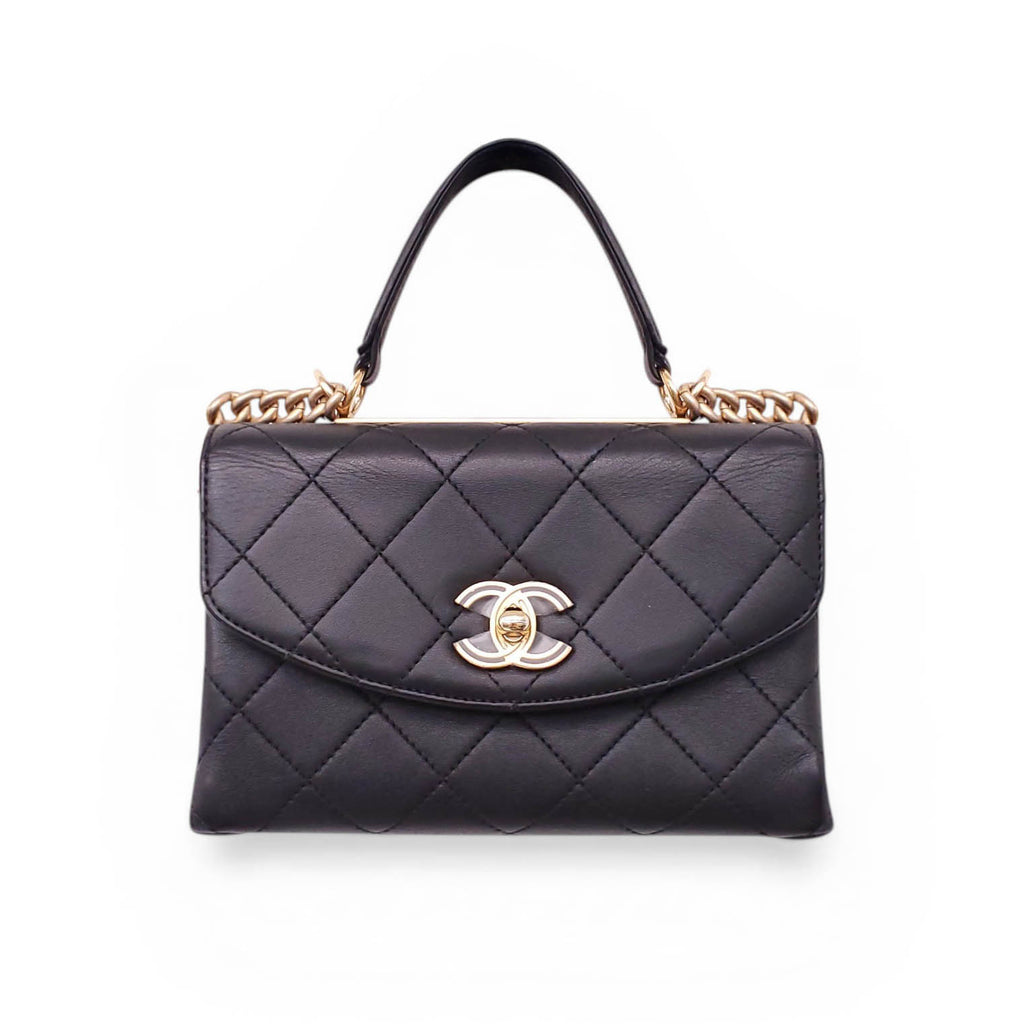 CHANEL BLACK TRENDY SPIRIT BAG