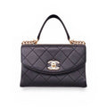 CHANEL BLACK TRENDY SPIRIT BAG