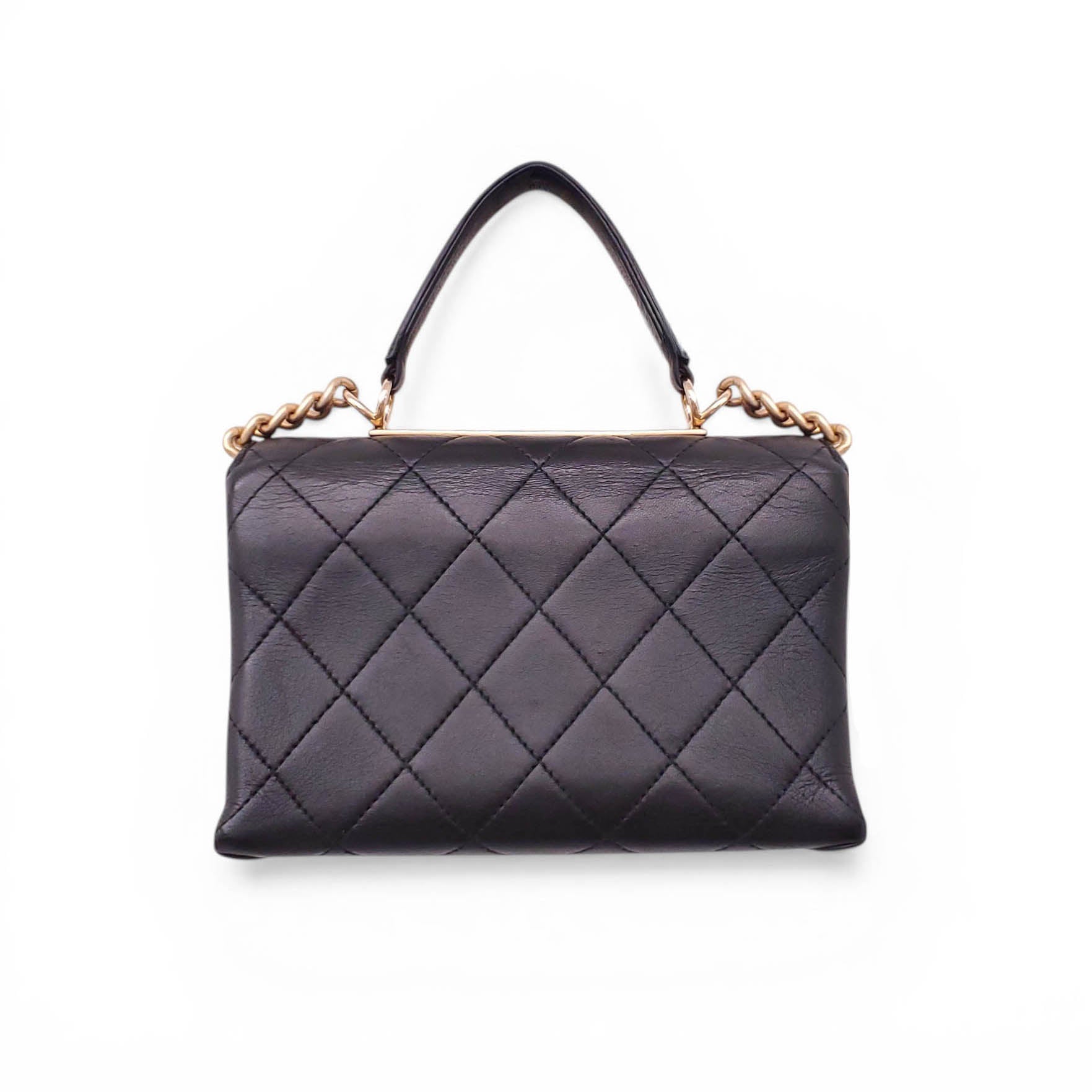 CHANEL BLACK TRENDY SPIRIT BAG