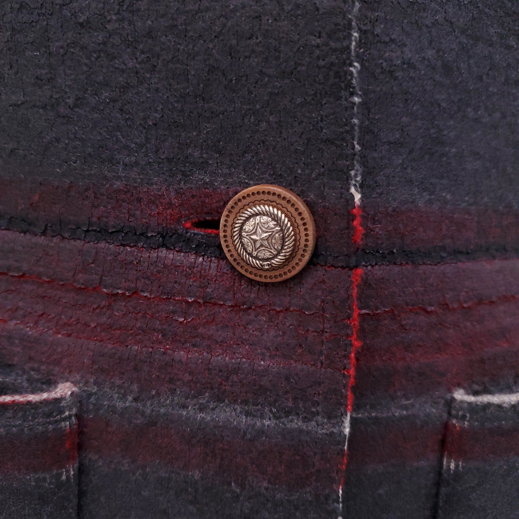 CHANEL CASHMERE STRIPED JACKET - SIZE 36